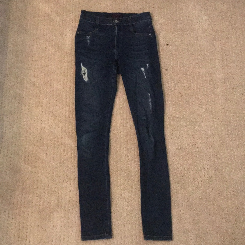 James jeans distressed twiggy dancer size 26
